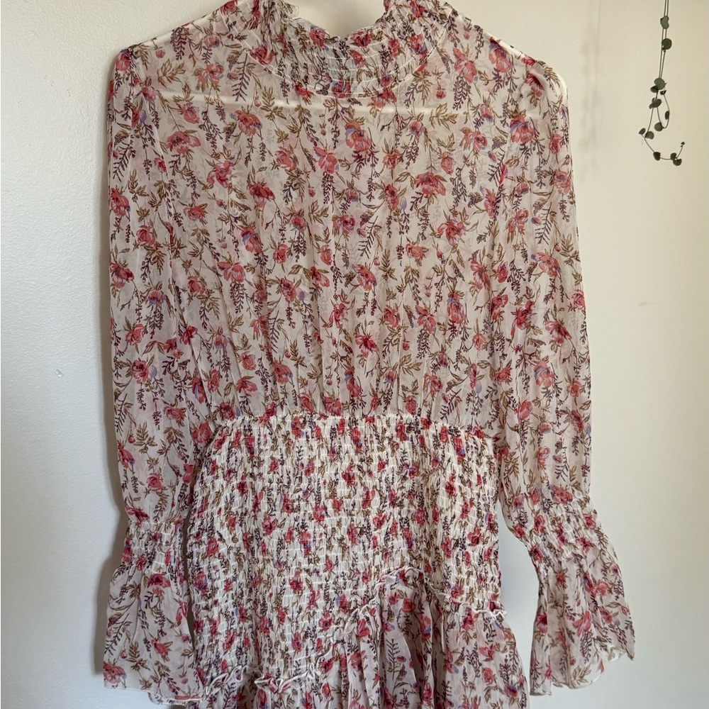 Princess Polly Floral Smocked Dress